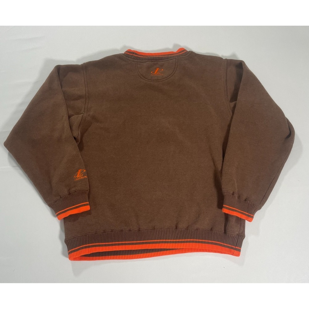 Vintage Cleveland Browns Sweatshirt Mens M Brown NFL Pro Line Logo Athletic 90s - Picture 6 of 6